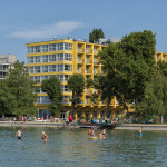 Hotel Lido from Lake Balaton