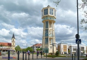 Siofok water tower in 2014